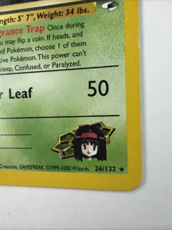 Erika's Victreebel 026/132 Gym Heroes Pokemon Unlimited Rare WOTC LP/NM - Image 4