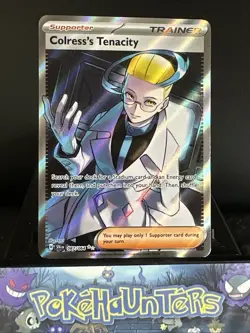 Pokemon Card Colress's Tenacity 087/064 Shrouded Fable Near Mint - Image 1