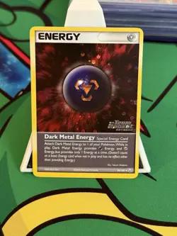 Pokemon TCG - Dark Metal Energy 94/109 Team Rocket Returns Reverse Holo - Image 1