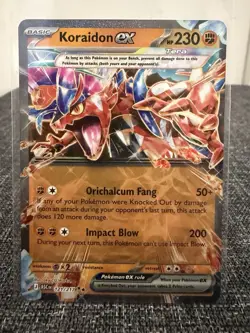 Pokemon TCG Koraidon EX Ascended Heroes 121/217 Near Mint - Image 1