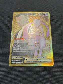 Pokemon TCG Team Rocket’s Mewtwo ex 240/182 SV10: Destined Rivals Hyper Rare NM - Image 2