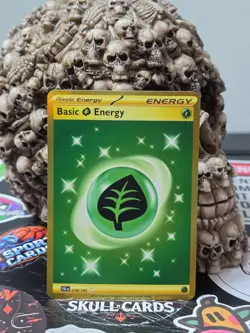☠☠ Sv02: Paldea Evolved Pokemon TCG Basic Grass Energy - Image 1