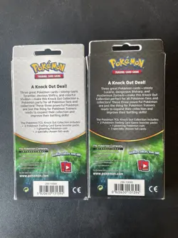 Pokemon KnockOut Collection Tyranitar & Lucario Set 2 Boxes - 4 Packs and Promos - Image 2