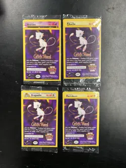 Pokemon Movie Promos Lot of 4 - SEALED NM - Image 1