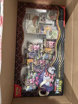 Pokemon TCG PALDEAN FATES Great Tusk Iron Treads Ex Premium Collection Lot Of 5 - Image 1