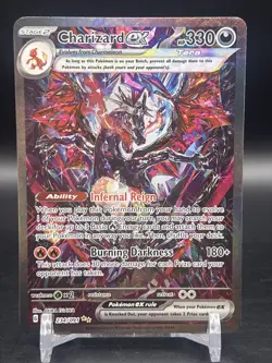 Charizard Ex 234/091 Special Illustration Rare Pokemon Paldean Fates English NM - Image 1