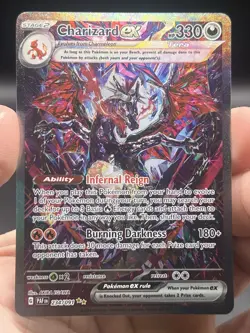 Charizard Ex 234/091 Special Illustration Rare Pokemon Paldean Fates English NM - Image 3