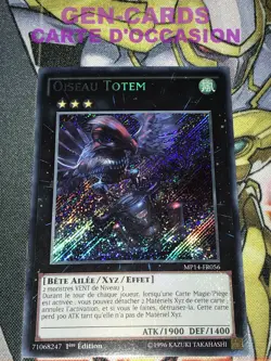 CARTE Yu Gi Oh OISEAU TOTEM MP14-FR056 1ere edition - Image 1