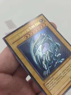 Yugioh Blue Eyes White Dragon DIK-P001 1ST ULTRA (LP) PORTUGESE - Image 5