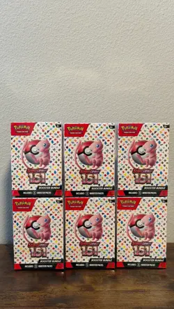 6X Pokemon Scarlet & Violet 151 Booster Bundle (36 Packs total) Sealed! - Image 1