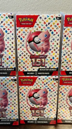 6X Pokemon Scarlet & Violet 151 Booster Bundle (36 Packs total) Sealed! - Image 3