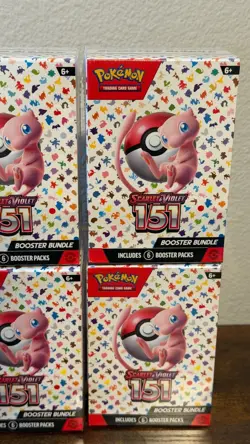 6X Pokemon Scarlet & Violet 151 Booster Bundle (36 Packs total) Sealed! - Image 4