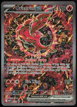 Oricorio ex MEP 024- Black Star Promo - Mega Evolution - Pokemon TCG - NM - Image 1