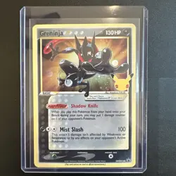 Pokemon TCG Sword & Shield Celebrations Greninja #SWSH144 Black Star Promo NM - Image 1