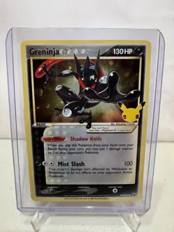 Pokemon TCG: Greninja Gold Star - SWSH144 - Sword & Shield Promo - LP/NM - Image 1