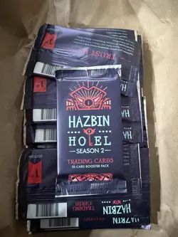 HAZBIN HOTEL Season 2 Trading Cards 1st Edition Booster Pack Lot Of 20 IN HAND - Image 2