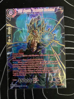 Dragon Ball Super Card Game SSB Gogeta, Technique Unchained SPR BT11-012 - Image 1
