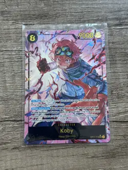 Koby OP11-119 SEC a Fist of Divine Speed One Piece Card - Image 1