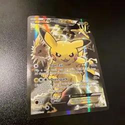 Pikachu EX XY124 Black Star Promo 2016 Holo Pokemon Card TCG - Image 1