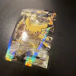Pikachu EX XY124 Black Star Promo 2016 Holo Pokemon Card TCG - Image 2