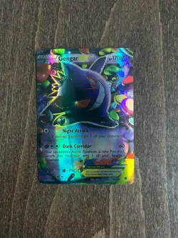 2014 Pokemon GENGAR EX #34/119 Phantom Forces Holo Ultra Rare Psychic English - Image 1