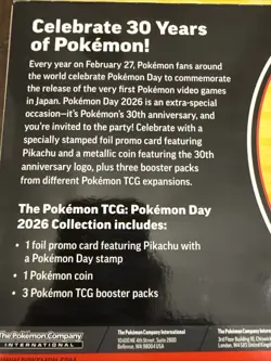 Pokemon Day 2026 Collection Box (Factory Sealed) - Image 5
