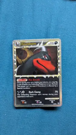 Houndoom 82/90 Holo Undaunted Prime Pokemon - Image 1