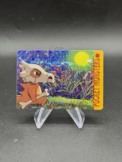 Cubone Holo Pokemon Vintage Pocket Monsters Vending Prism Sticker 32 - Image 1