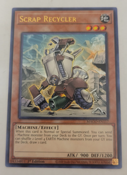 Yu-Gi-oh Scrap Recycler Gold Rare 1st Edition MAGO-EN117 Nm - Image 1