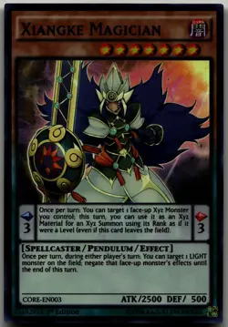 Xiangke Magician Super Rare Clash of Rebellions CORE-EN003 LP - Image 1