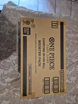 ONE PIECE OP13 CARRYING ON HIS WILL PAPER SLEEVE BOOSTER CASE 144X ENG ENGLISH - Image 2