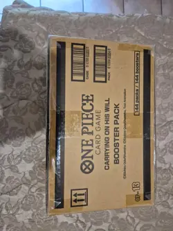 ONE PIECE OP13 CARRYING ON HIS WILL PAPER SLEEVE BOOSTER CASE 144X ENG ENGLISH - Image 3