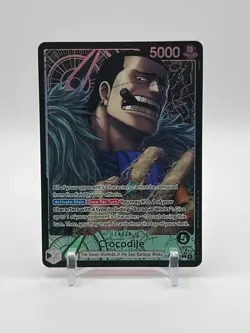 One Piece Crocodile Leader Alt Art OP14-079 The Azure Sea's Seven English - Image 1