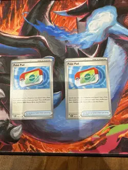 Pokemon TCG Ascended Heroes, Poke Pad 198/217 Set Of 2, Pack Fresh - Image 1