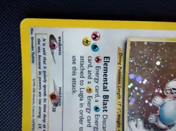 Pokemon Lugia 9/111 Neo Genesis Set Rare Holo Unlimited Wizards Vintage Card HP - Image 4