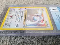 Pokemon TCG Lugia 9/111 Neo Genesis 1st Edition Holo Swirl Vintage Mint Rare - Image 5