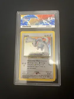 Lugia 9/111 ACE 6 EX-MINT Pokemon Cards Neo Genesis Vintage WOTC Holo Rare - Image 1