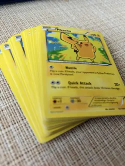 30x Pikachu 42/146 Cosmos Holo Lot Pokemon Lego Movie Promo Cards NM - Image 2