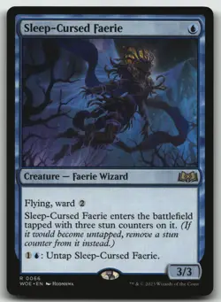 Sleep-Cursed Faerie R Wilds of Eldraine 66 LP - Image 1