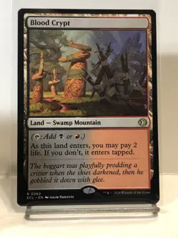 Blood Crypt (Non-foil) Lorwyn Eclipsed 0262 Rare MTG - Image 1
