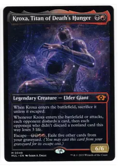 MTG Kroxa, Titan of Death's Hunger, March of the Machine: Multiverse Legends MUL - Image 1