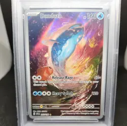 2023 POKEMON SVI EN-SCARLET & VIOLET ILLUSTRATION RARE #207 DONDOZO PSA 9 - Image 1