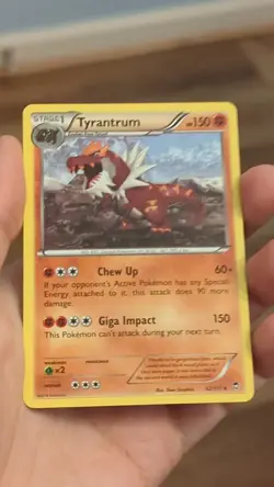 NM Tyrantrum 62/111 Pokemon XY Furious Fists Pokemon TCG - Image 2