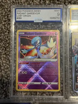 AGS Slab Pokemon Lot - Umbreon 10, Gengar 8.5, Lucario 9, Tag Team GX, Radiant - Image 3
