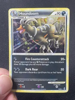Houndoom 10/95 Double Swirl Reverse Holo Call of Legends Pokemon TCG LP+ - Image 1