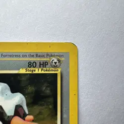 Pokemon TCG Forretress Neo Discovery Holo Card 2/75 Rare - HP - Image 4