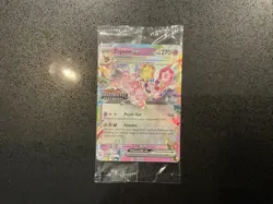 Pokemon TCG Espeon EX Prismatic Evolutions Promo Card 034/131 Stamped Sealed - Image 1