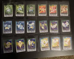 1997 Pokemon Japanese Bandai Carddass Complete Set include 3 graded 9 Mint Holos - Image 1