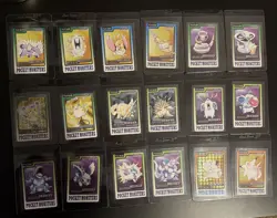 1997 Pokemon Japanese Bandai Carddass Complete Set include 3 graded 9 Mint Holos - Image 3