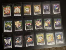 1997 Pokemon Japanese Bandai Carddass Complete Set include 3 graded 9 Mint Holos - Image 5